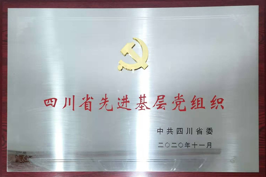 Advanced Grassroots Party Organizations in Sichuan Province in November 2020